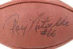1990s Ray Nitschke Green Bay Packers Signed Football - JSA