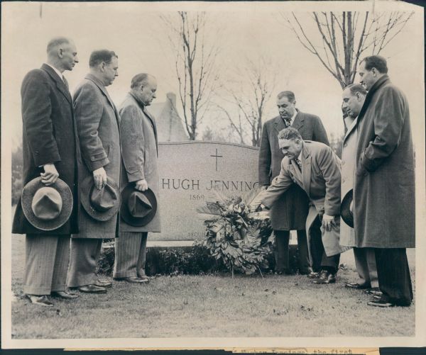 1928 Hughie Jennings Detroit Tigers "The Sporting News Collection" Original Type 1 8" x 10" Photo (Sporting News Collection Hologram/MEARS Type 1 Photo LOA)