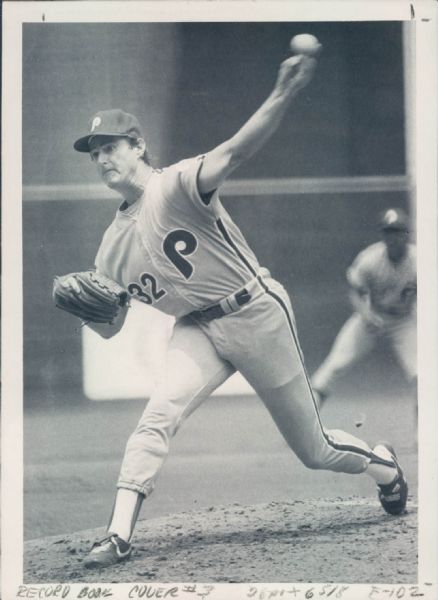 1983 Steve Carlton Philadelphia Phillies "The Sporting News Collection Archives" Original Type 1 5" x 7" Photo (Sporting News Collection Hologram/MEARS Type 1 Photo LOA)