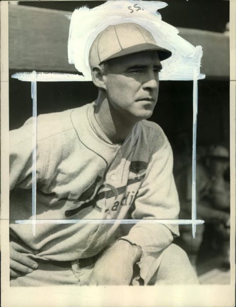 1928 William Sherdel St. Louis Cardinals "The Sporting News Collection Archives" Original Type 1 Photo (Sporting News Collection Hologram/MEARS Type 1 Photo LOA)