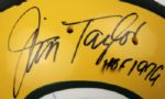 1990s Green Bay Packers Hall of Famers Multi Signed Full Size Helmet w/ Bart Starr Ray Nitschke Paul Hornung Jim Taylor - JSA NFL Collectibles Letter