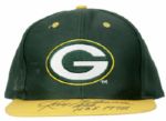1988-98 Ray Nitschke Green Bay Packers Signed Cap - Lot of 4 JSA