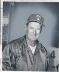 1972 Ted Williams Texas Rangers The Sporting News Collection Archives Original Type 1 8 x 10 Photos (The Sporting News Collection Hologram/MEARS Original Type 1 Photo LOA) - Lot of 2