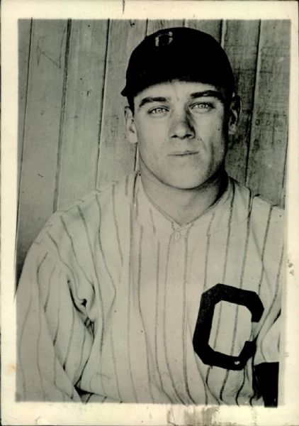 1919-20 Charley Jamieson Cleveland Indians "The Sporting News Collection Archives" Original Type 1 Photo (Sporting News Collection Hologram/MEARS Type 1 Photo LOA)