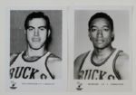1970-71 Lot of (10) Original Milwaukee Bucks Press Photos (World Championship Season)