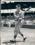 1932-41 circa Ernie Lombardi Cincinnati Reds George Burke "The Sporting News Collection Archives" Original Type 1 8" x 10" Photo (Sporting News Collection Hologram/MEARS Type 1 Photo LOA)