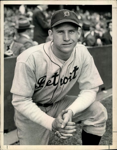 1934-46 Paul Trout Detroit Tigers "The Sporting News Collection Archives" Original Type 1 Photo (Sporting News Collection Hologram/MEARS Type 1 Photo LOA)