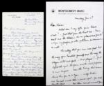 1964-67 Letters Written to Vince Lombardi - Lot of 10 w / One From Personal Friend Jack Koeppler