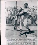 1956 Ted Williams Boston Red Sox "The Sporting News Collection Archives" Original Type 1 8"x10" Photo (Sporting News Collection Hologram/MEARS Type 1 Photo LOA)