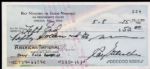 1975 Ray Nitschke Green Bay Packers Signed Check (To Fuzzy Thurstons Bar) - JSA