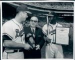 1953-65 Frank Stanfield Milwaukee Braves Complete Original Photo Print Archive Collection (648) MEARS LOA