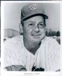 1965-68 Nelson Fox Houston Astros Washington Senators The Sporting News Collection Archive Original Type 1 Photos (Sporting News Collection Hologram/MEARS Type 1 Photo LOA) - Lot of 2