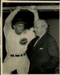1938-53 Bill McKechnie Cincinnati Reds "The Sporting News Collection Archives" Original Type 1 8" x 10" Photos (The Sporting News Collection Hologram/MEARS Original Type 1 Photo LOA) - Lot of 2