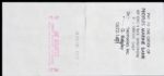 1975 Ray Nitschke Green Bay Packers Signed Check - JSA Estate Letter