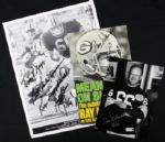 1990 Ray Nitschke Green Bay Packers Signed Photo - Lot of 3 - JSA