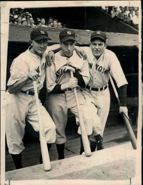 1936 Rookie Joe DiMaggio New York Yankees "The Sporting News Collection Archives" Original Type 1 7" x 9" Photo (Sporting News Collection Hologram/MEARS Type 1 Photo LOA)