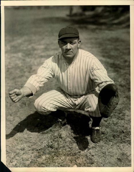 1926-28 circa Pat Collins New York Yankees "The Sporting News Collection Archives" Original Type 1 6.5" x 8.5" Photo (Sporting News Collection Hologram/MEARS Type 1 Photo LOA)