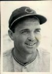 1939 Lew Riggs Cincinnati Reds "The Sporting News Collection Archives" Original Type 1 Photo (Sporting News Collection Hologram/MEARS Type 1 Photo LOA)