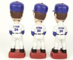 1992 Nolan Ryan Texas Rangers SAM Bobbing Head Doll - Lot of 3