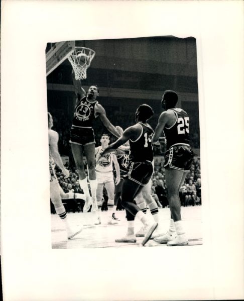 1960 circa Wilt Chamberlain Eastern Conference All-Star Type 1 8" x 10" Photo SPORT Magazine Collection Hologram (MEARS Type 1 Photo LOA)