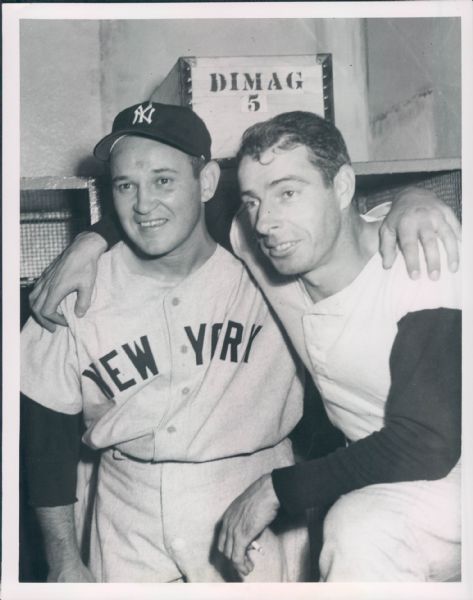 1951 Joe DiMaggio "Final World Series Homerun" New York Yankees "The Sporting News Collection Archives" Original Type 1 Photo (Sporting News Collection Hologram/MEARS Type 1 Photo LOA)