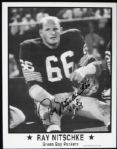 1980-98 Ray Nitschke Green Bay Packers Signed Photo - Lot of 3 - JSA
