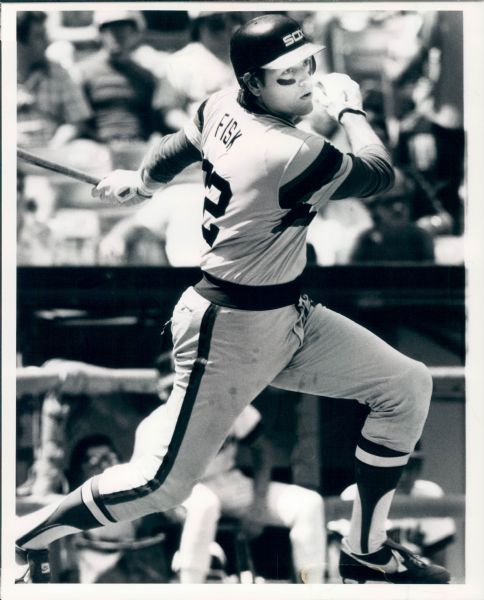 1982-84 Carlton Fisk Chicago White Sox "The Sporting News Collection Archives" Original Type 1 8" x 10" Production (Sporting News Collection Hologram/MEARS Type 1 Photo LOA) - Lot of 3