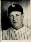 1920-29 Bob Meusel New York Yankees "The Sporting News Collection Archives" Original Type 1 Photo (Sporting News Collection Hologram/MEARS Type 1 Photo LOA)