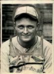 1930 James Lindsey St. Louis Cardinals "The Sporting News Collection Archives" Original Type 1 Photo (Sporting News Collection Hologram/MEARS Type 1 Photo LOA) - Lot of 2