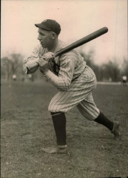1922-24 Bob Fothergill Detroit Tigers "The Sporting News Collection Archives" Original Type 1 Photo (Sporting News Colletion Hologram/MEARS Type 1 Photo LOA)