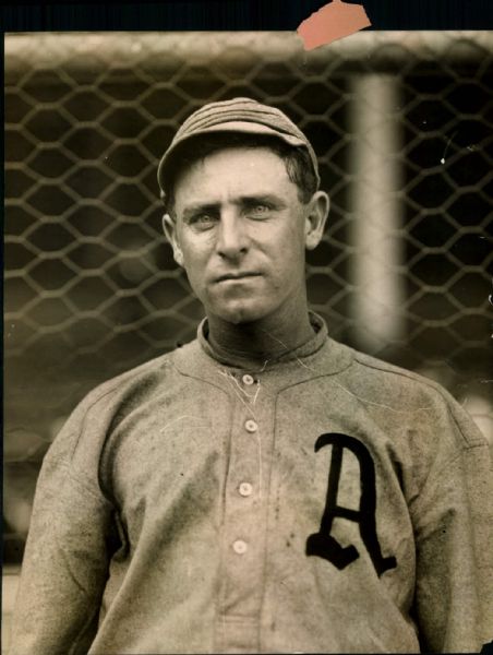 1913-14 Tom Daley Philadelphia Athletics "The Sporting News Collection Archives" Original Type 1 Photo (Sporting News Collection Hologram/MEARS Type 1 Photo LOA)