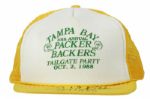 1988-98 Ray Nitschke Green Bay Packers Signed Cap - Lot of 4 JSA