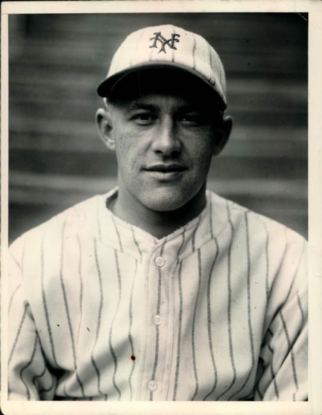 1926-27 circa Heinie Mueller  New York Giants "The Sporting News Collection Archives" Original Type 1 7" x 9" Photo (Sporting News Collection Hologram/MEARS Type 1 Photo LOA)