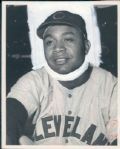 1948-55 Larry Doby Cleveland Indians The Sporting News Collection Archives Orignal Type 1 Photos (Sporting News Collection Hologram/MEARS Type 1 Photo LOA) - Lot of 3