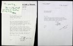 1964-67 Letters Written to Vince Lombardi - Lot of 10 w / One From Personal Friend Jack Koeppler