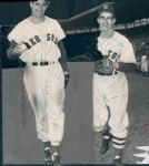 1940s Ted Williams Boston Red Sox "The Sporting News Collection Archives" Original Type 1 Photo (Sporting News Collection Hologram/MEARS Type 1 Photo LOA)