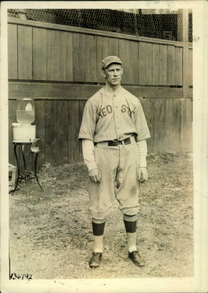 1921 Shano Collins Boston Red Sox "The Sporting News Collection Archives" Original Type 1 5" x 7" Photo (Sporting News Collection Hologram/MEARS Type 1 Photo LOA)