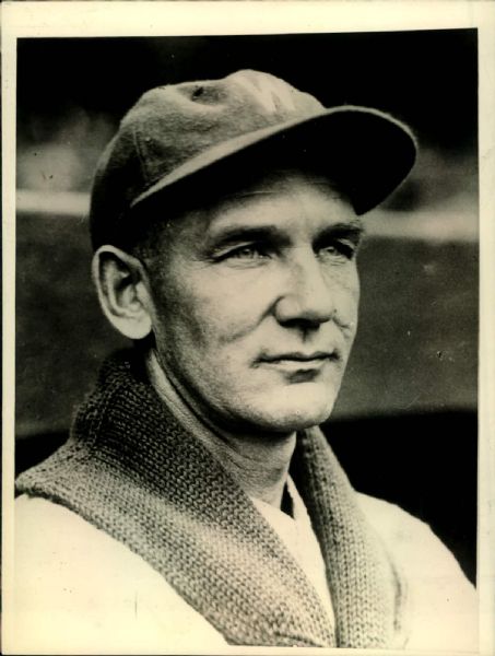1925 Vean Gregg Washington Senators "The Sporting News Collection Archives" Original Type 1 6" x 8" Photo (Sporting News Collection Hologram/MEARS Type 1 Photo LOA)