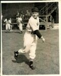 1941-43 circa Dick Newsome Boston red Sox "The Sporting News Collection Archives" Original Type 1 8" x 10" Photo (Sporting News Collection Hologram/MEARS Type 1 Photo LOA)