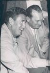 1955-57 Ted Williams Boston Red Sox "The Sporting News Collection Archives" Original Type 1 7"x9" Photos - Lot of 2 - (Sporting News Collection Hologram/MEARS Type 1 Photo LOA)