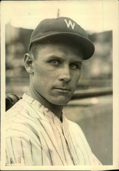 1922-39 Ossie Bluege Washington Senators "TSN Collection Archives" Original Type 1 7" x 10" Photo (Sporting News Collection Hologram/MEARS Modern Print LOA)