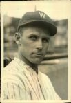1922-39 Ossie Bluege Washington Senators "TSN Collection Archives" Original Type 1 7" x 10" Photo (Sporting News Collection Hologram/MEARS Modern Print LOA)