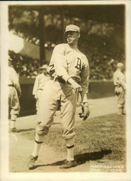 1913 Boardwalk Brown Philadelphia Athletics "The Sporting News Collection Archives" Original Type 1 5" x 7" Photo (Sporting News Collection Hologram/MEARS Type 1 Photo LOA)