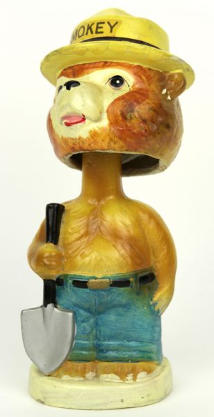 1960s Smokey the Bear Bobbing Head  Nodder (Rare)