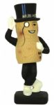 1960s Mr. Peanut Bobbing Head Nodder In Original Box With Ultra Rare Cane in Place