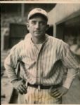 1921-23 circa Bill Cunningham New York Giants "The Sporting News Collection Archives" Original Type 1 6" x 8" Photo (Sporting News Collection Hologram/MEARS Type 1 Photo LOA)