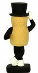 1960s Mr. Peanut Bobbing Head Nodder In Original Box With Ultra Rare Cane in Place