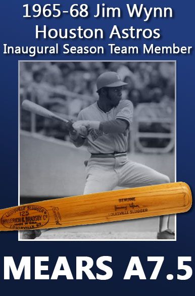 1965-68 Jimmy Wynn H&B Louisville Slugger Game Used Bat (MEARS 7.5)