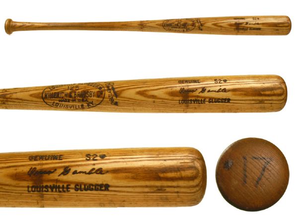1977-78 Oscar Gamble H&B Louisville Slugger Professional Model Game Used Bat (MEARS A7.5)