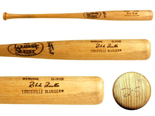 1986-89 Bobby Bonilla H&B Louisville Slugger Professional Model Game Used Bat (MEARS A7)